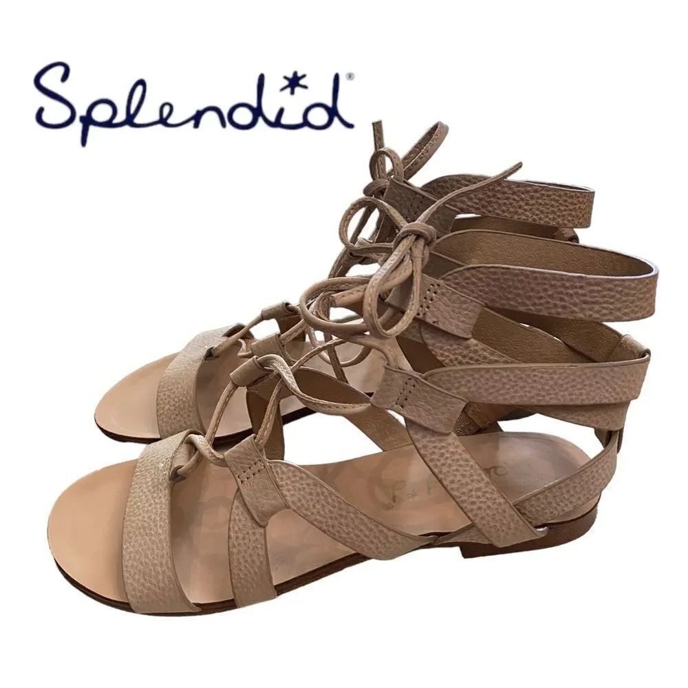 Splendid Cameron Leather Gladiator Women's Sandals NEW 6